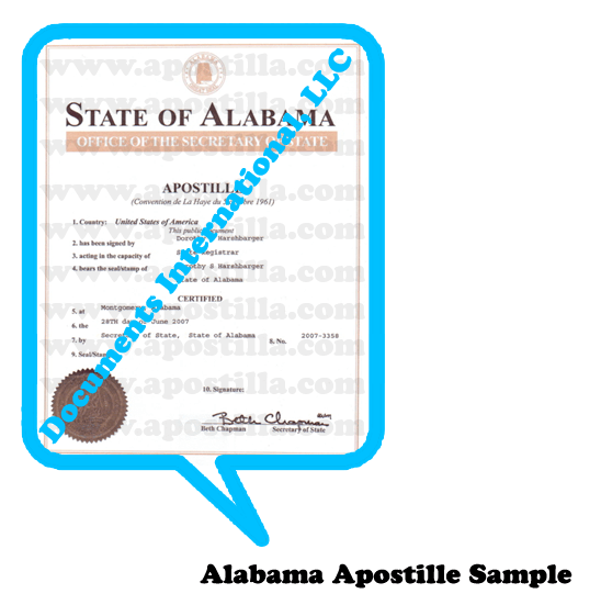 ALABAMA APOSTILLE SAMPLE2 Alabama Apostille