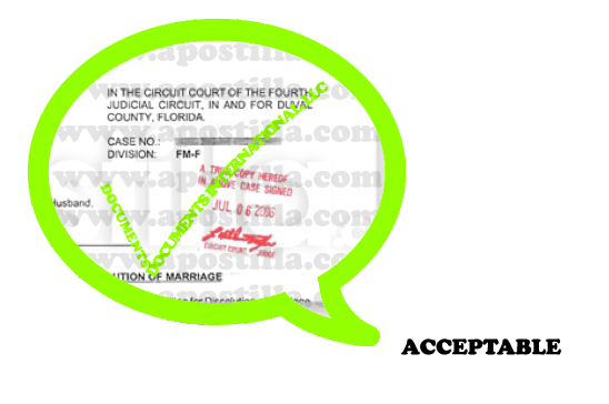 Florida Apostille florida divorce decree apostille1 Florida Apostille