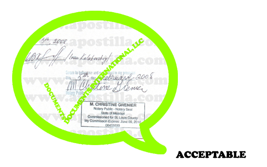 Missouri Apostille marriage birth certificate apostille missouri1 Missouri Apostille