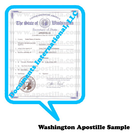 Washington Apostille Washington Apostille Washington Apostille